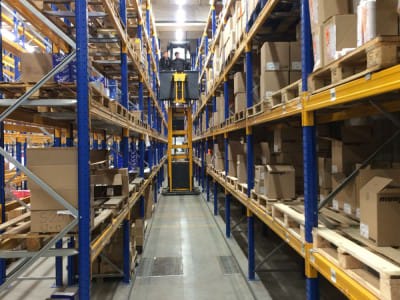 SIA "DELVE 2", Biznesa parker "ABAVA", Riga - Demontering og montering av pallehyller 3